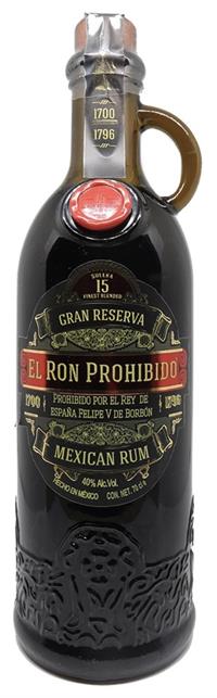 El Ron Prohibido 15 Solera Gran Reserva, 0,7 L